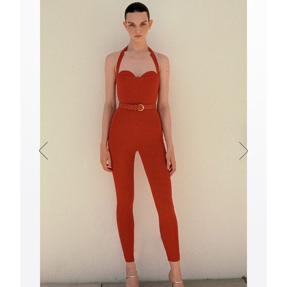 Zeynep Arçay Stretch Knit Catsuit - XS - Picture 1 of 5